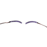 LED False Eyelashes Light Lightweight Stylish Reliable Luminous False Eyelashes Light for Party Bars Nightclubs Halloween Purple
