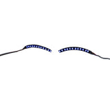 LED False Eyelashes Light Lightweight Stylish Reliable Luminous False Eyelashes Light for Party Bars Nightclubs Halloween Blue