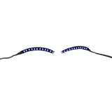 LED False Eyelashes Light Lightweight Stylish Reliable Luminous False Eyelashes Light for Party Bars Nightclubs Halloween Blue