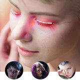 LED False Eyelashes Light Lightweight Stylish Reliable Luminous False Eyelashes Light for Party Bars Nightclubs Halloween Pink In Australia - Darrahopens