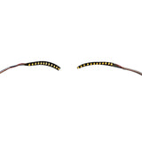 LED False Eyelashes Light Lightweight Stylish Reliable Luminous False Eyelashes Light for Party Bars Nightclubs Halloween Yellow In Australia - Darrahopens
