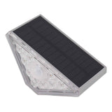 2 Set Solar Stair Lights 9 LEDs IP68 Waterproof Inductive Solar Step Lights for Yard Patio Garden Walkways Deck In Australia - Darrahopens