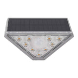 2 Set Solar Stair Lights 9 LEDs IP68 Waterproof Inductive Solar Step Lights for Yard Patio Garden Walkways Deck In Australia - Darrahopens