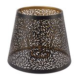 Metal Lamp Shade E26 E27 Forest Tree Style Hollow Out Iron Decorative Lampshade Cover with Inner Gold Pattern for Table Wall Ceiling Lamp Black In Australia - Darrahopens