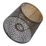 Metal Lamp Shade E26 E27 Forest Tree Style Hollow Out Iron Decorative Lampshade Cover with Inner Gold Pattern for Table Wall Ceiling Lamp Black In Australia - Darrahopens