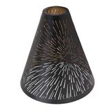 Table Lamp Shade Laser Engraved Metal Fireworks Shape Projection Lampshade for Bedroom In Australia - Darrahopens