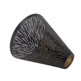 Table Lamp Shade Laser Engraved Metal Fireworks Shape Projection Lampshade for Bedroom In Australia - Darrahopens