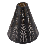 Metal Lamp Shade Iron Lampshade E26 E27 Lamp Shade Bedroom Bedside Decoration Horn Style Cone