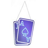 Poker LED Neon Signs Playing Cards Neon Signs for Wall Decor Bedroom Casino Bar Hotel Play Room Birthday Party Decor J Poker In Australia - Darrahopens