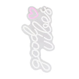 Neon Sign Good Vibes LED Light Acrylic USB Powered Wall Hang Neon Wall Decor for Bar Party Wedding Bedroom