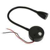 LED Wall Mounted Reading Light Touch Control 3 Color Temperature Dimmable Bedside Reading Lamp with Gooseneck Hose for RV Boat Motorhome DC 12 to 24V Black In Australia - Darrahopens