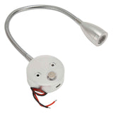 LED Wall Mounted Reading Light Touch Control 3 Color Temperature Dimmable Bedside Reading Lamp with Gooseneck Hose for RV Boat Motorhome DC 12 to 24V Silver In Australia - Darrahopens