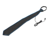LED Necktie Lighting Modes Adjustable Polyester Key Switch Light Up Neck Tie for Carnival Music Festival Party