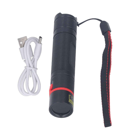 365nm Mini UV Flashlight Black Light USB Rechargeable LED Blacklight Pet Urine Detector for Dog Cat Urine Dry Stains In Australia - Darrahopens