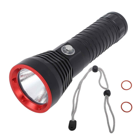 LED Dive Torch 5000k 2000LM IPX8 Waterproof Professional Underwater 100m Diving Flashlight In Australia - Darrahopens