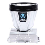 Super Bright Headlamp Rechargeable 800mAh Lithium Ion Battery Waterproof High Power Headlamp with Power Display for Outdoor Activity Silver In Australia - Darrahopens