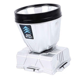 Super Bright Headlamp Rechargeable 800mAh Lithium Ion Battery Waterproof High Power Headlamp with Power Display for Outdoor Activity Silver In Australia - Darrahopens