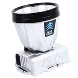 Super Bright Headlamp Rechargeable 800mAh Lithium Ion Battery Waterproof High Power Headlamp with Power Display for Outdoor Activity Silver In Australia - Darrahopens