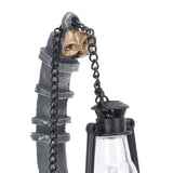 Four Skulls LED Lights Ornament Halloween Resin Decoration Compact Exquisite Skull Lamp Statue for Desktop