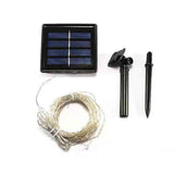 LED Solar Fairy Lights High Brightness Durable Copper Wire 50 LED Outdoor Solar String Lights 8 Modes Solar Lights 16.4ft In Australia - Darrahopens