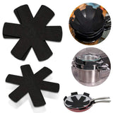 6Pcs Pan Protection Mat Stackable Insulation Pads Pot Trivet Pot Cookware Protector for Kitchen Gadgets In Australia - Darrahopens