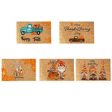 Funny Thanksgiving Doormat Anti Slip Door Mat Autumn Entryway Rug for Front Door Kitchen Bathroom Decor