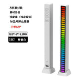 RGB Sound Reactive LED Light Bar LED Colorful Sound Control Audio Music Rhythm Dynamic Level Indicator Display Strip Light for Car Gaming PC TV Room