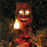 Solar Powered LED Tiki Light Solar Totem Figurine Ornaments LED Garden Light Decoration Crafts for Porch Lawn Trail In Australia - Darrahopens
