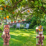 Solar Powered LED Tiki Light Solar Totem Figurine Ornaments LED Garden Light Decoration Crafts for Porch Lawn Trail In Australia - Darrahopens