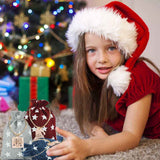 Advent Calendar Gift Bags DIY Countdown Calendar Christmas Bags with Drawstring 24 Days Hanging Gift Bags for Christmas Decorations Wood Board In Australia - Darrahopens