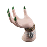 Halloween Witch Hands Snack Bowl Stand Snack Basket Resin Desktop Ornament for Halloween Festival Xmas Party Home Party In Australia - Darrahopens