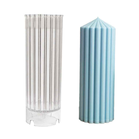 Coarse Rack Tip Scented Candle Mold Geometric Shape Plastic Candle Making Molds for Making Paraffin Wax and Carnauba Wax In Australia - Darrahopens