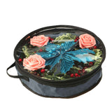 Transparent Christmas Wreath Storage Bag Portable Holiday Wreath Container Decoration Garland Organizer In Australia - Darrahopens