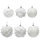 Foam Ball Snow White Christmas Ball Pendant Christmas Tree Decoration Pendant In Australia - Darrahopens