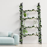 Artificial Rattan Halloween Black Decoration Interior Home Hanging Decoration Rose Rattan Artificial Money Leaf