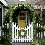 Artificial Rattan Halloween Black Decoration Interior Home Hanging Decoration Rose Rattan Artificial Money Leaf