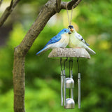 Rustic Bird Wind Chimes Outdoor Hanging Wind Chime Home Patio Decoration In Australia - Darrahopens