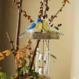 Rustic Bird Wind Chimes Outdoor Hanging Wind Chime Home Patio Decoration In Australia - Darrahopens