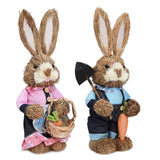 Rustic Easter Home Decor - Bunny Figurine Party Supplies In Australia - Darrahopens
