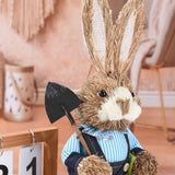 Rustic Easter Home Decor - Bunny Figurine Party Supplies