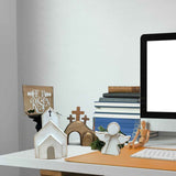 Easter Wooden Angel House Laminated Tray Decoration In Australia - Darrahopens