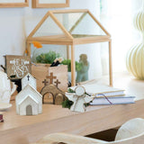 Easter Wooden Angel House Laminated Tray Decoration In Australia - Darrahopens
