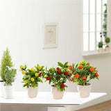 Artificial Fruit Tree Potted Small Potted Simulation Planting Pot Ornament Decoration