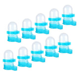 10Pcs Plastic Automatic Bird Food Feeder Hanging Bird Water Dispenser for Parrots Hamster In Australia - Darrahopens
