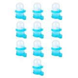 10Pcs Plastic Automatic Bird Food Feeder Hanging Bird Water Dispenser for Parrots Hamster In Australia - Darrahopens