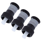 3pcs 360° Rotating Buried Spray Nozzle G1/2 Female Thread Adjustable Watering Sprinkler for Lawn Yard Garden Planter In Australia - Darrahopens