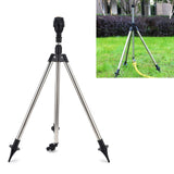 360‑Degree Rotating Sprinkler Automatic Watering Sprinkler with Tripod for Garden Irrigation