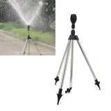 360‑Degree Rotating Sprinkler Automatic Watering Sprinkler with Tripod for Garden Irrigation