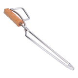 Log Tongs Beech Wood Handle Stainless Steel Clamp High Temperature Resistance Fire Tong for Outdoor Camping Picnic In Australia - Darrahopens