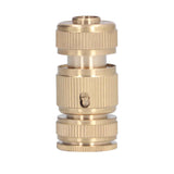 Garden Hose Quick Connect 1/2 Inch Brass Material Removable Wide Range of Applications Durable Hose Connectors